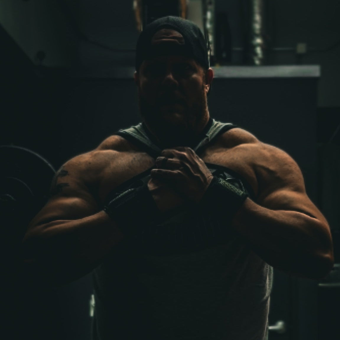 Athletic Heather/Black Core Tank - Limited Drop!