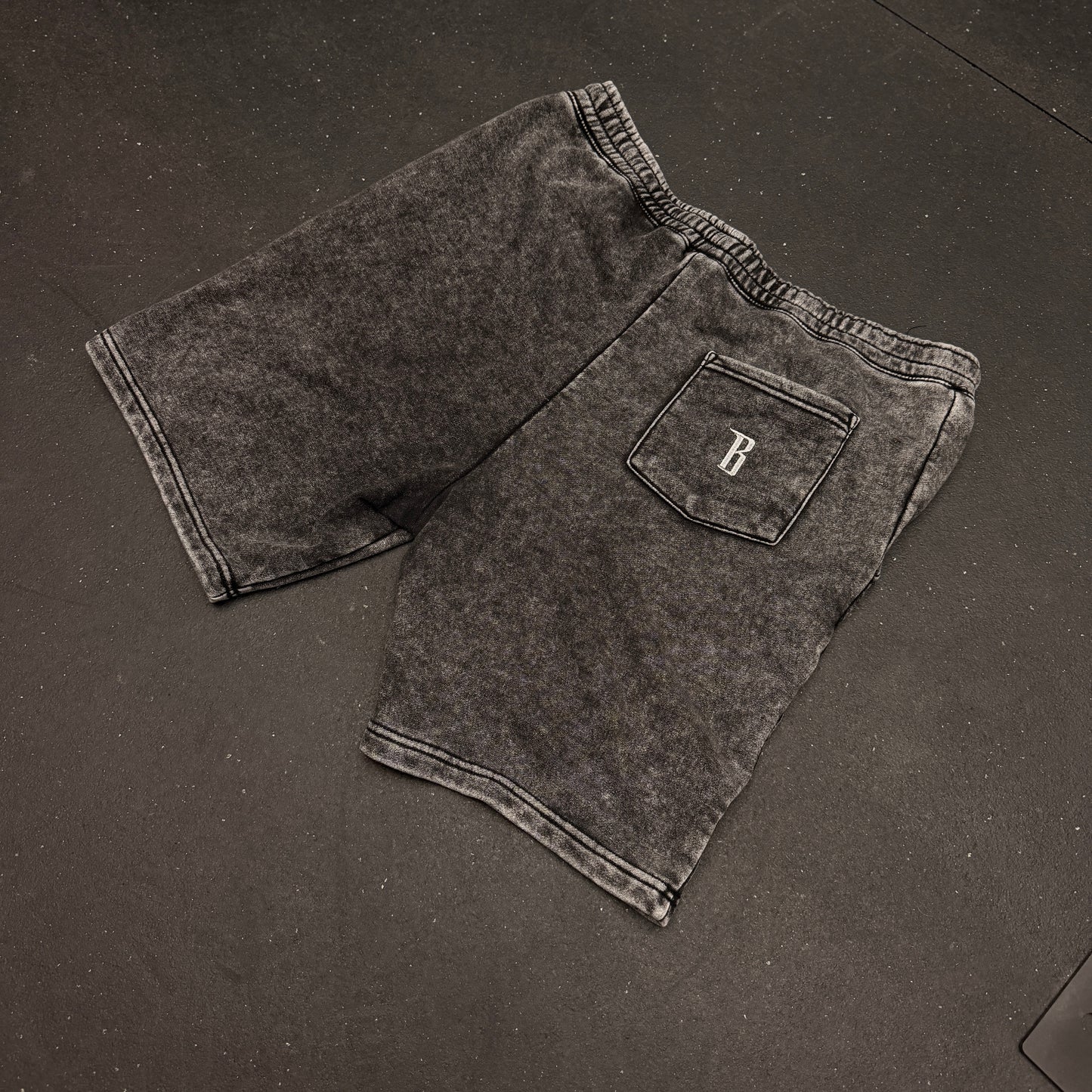Barbarian Mineral Wash Fleece Shorts