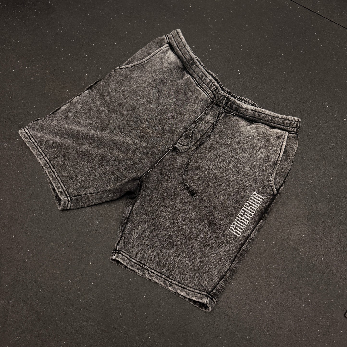 Barbarian Mineral Wash Fleece Shorts