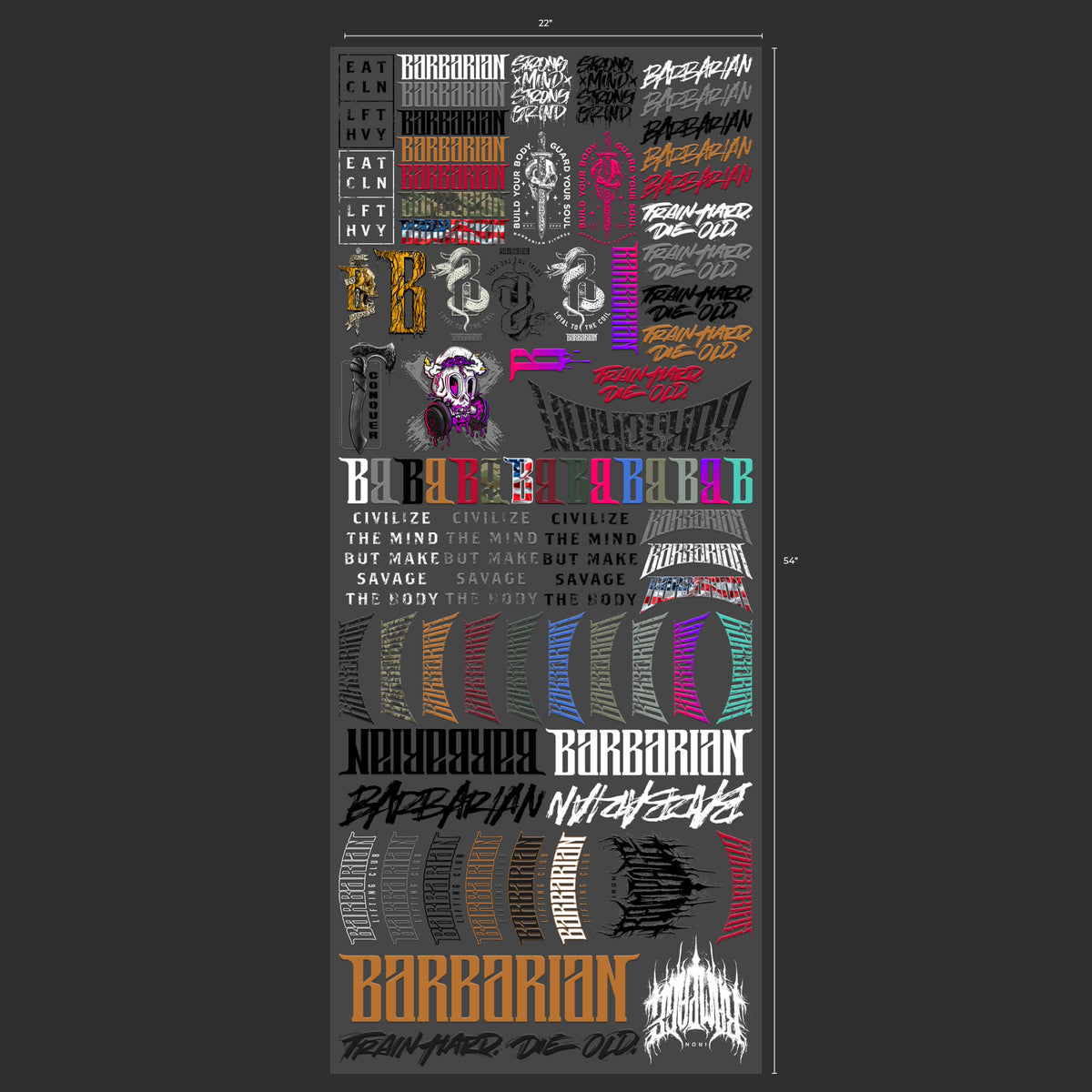Barbarian Premium Decal Packs