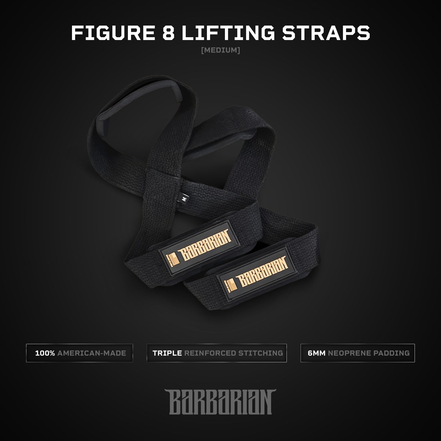 🇺🇸 American-Made "Conductor" Series Figure 8 Lifting Straps