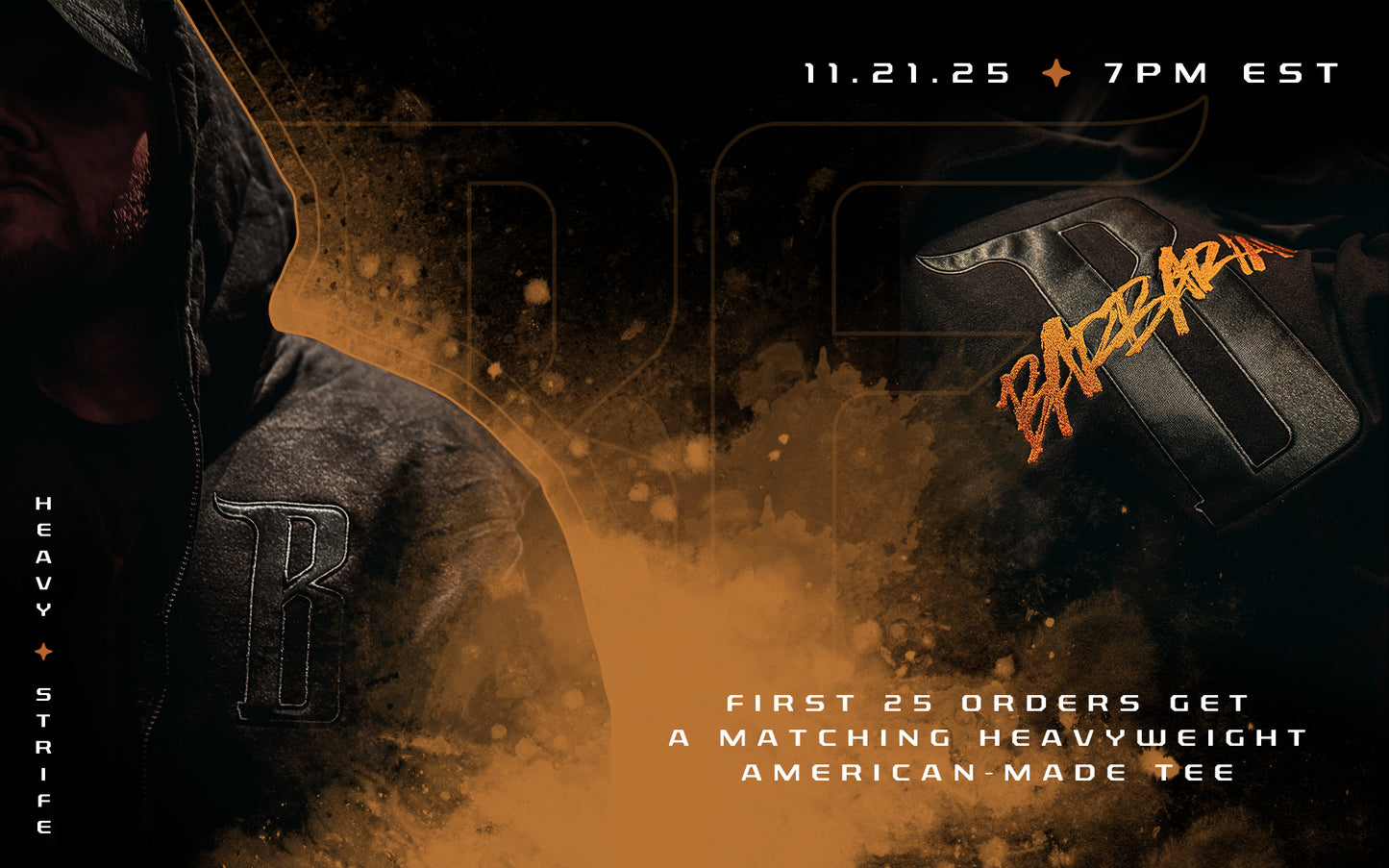 🇺🇸 HEAVY STRIFE - 100% AMERICAN-MADE Heavyweight Zipper Hoodie [Made to Order] 🇺🇸