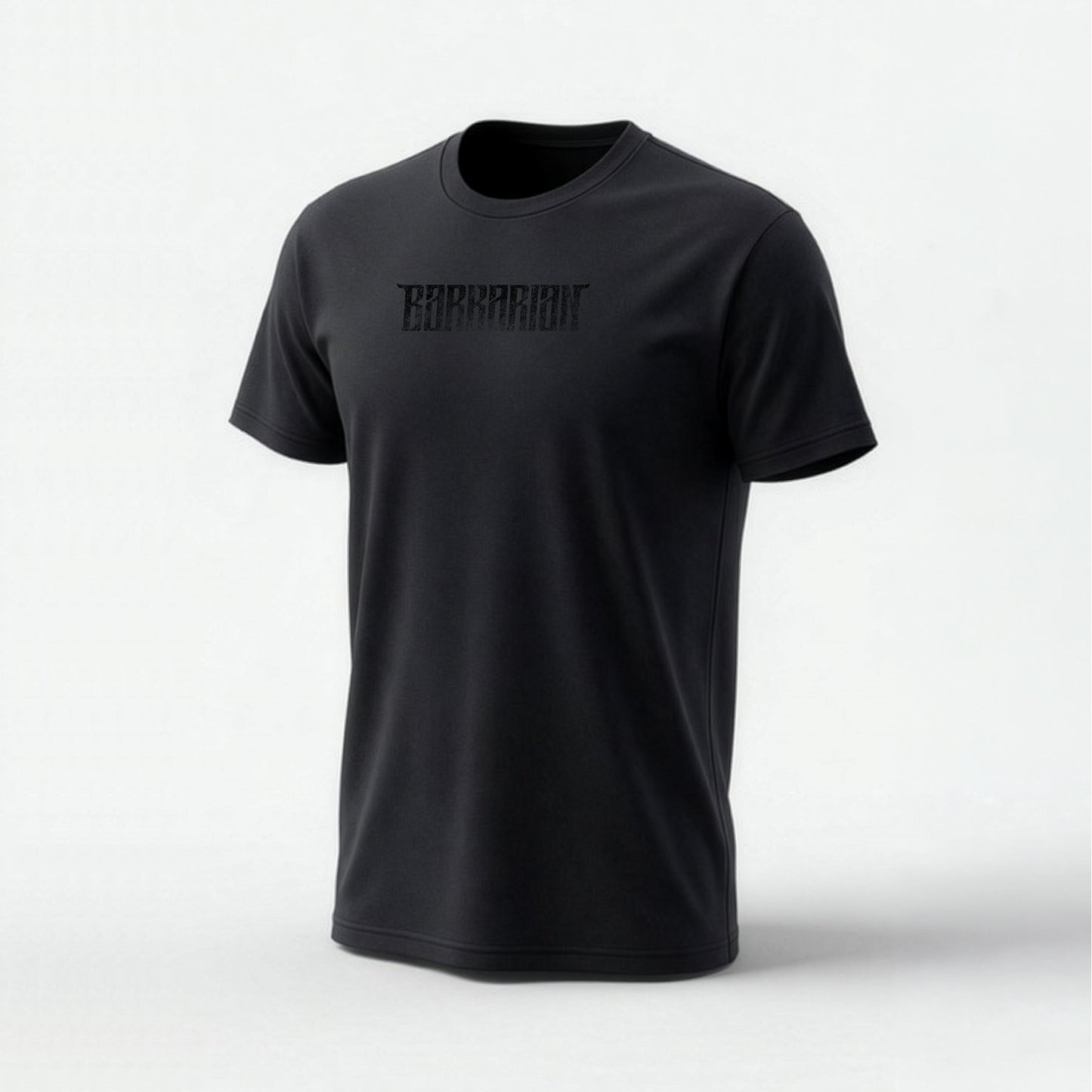 Barbarian Classic Distressed Logo Tee [Fitted]