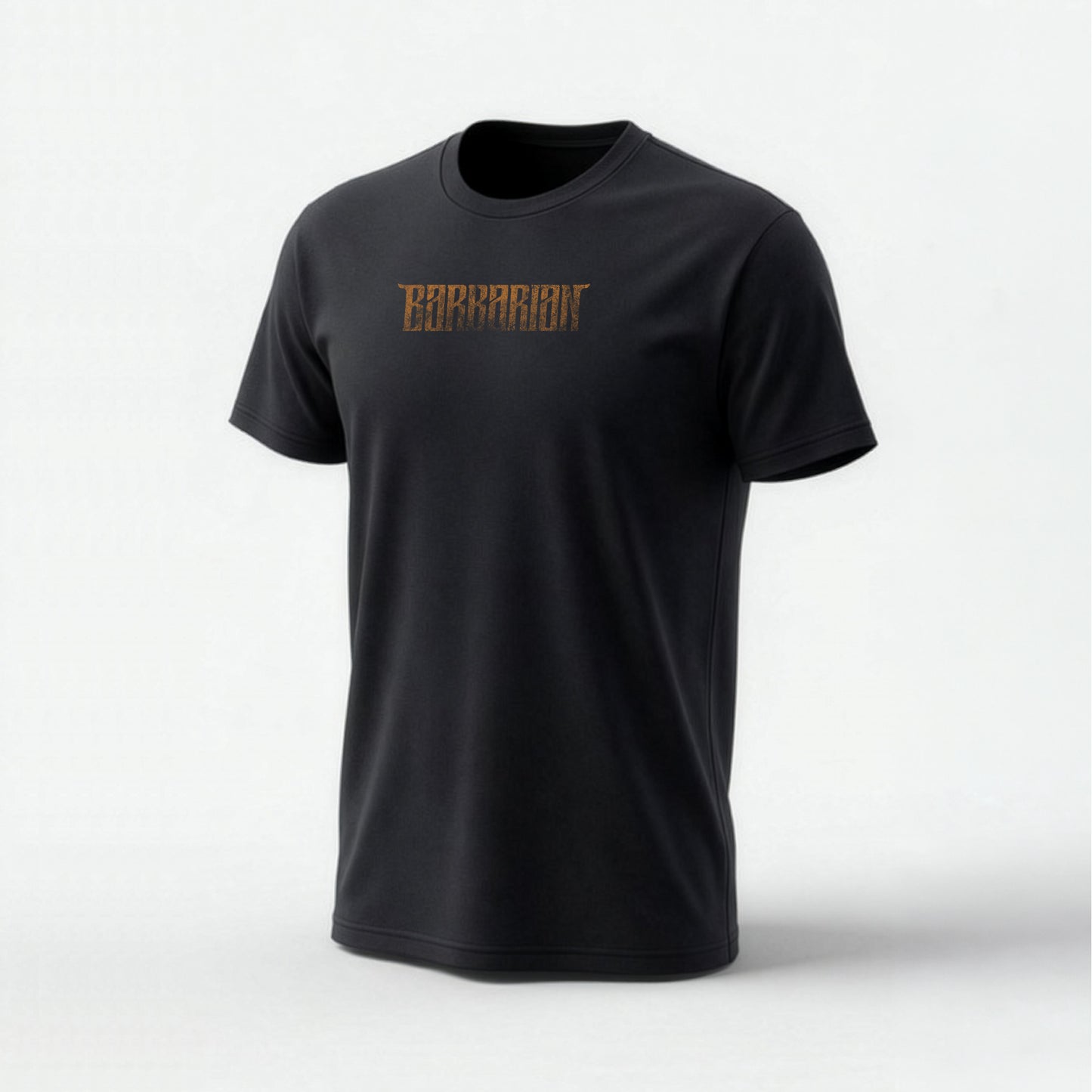 Barbarian Classic Distressed Logo Tee [Fitted]