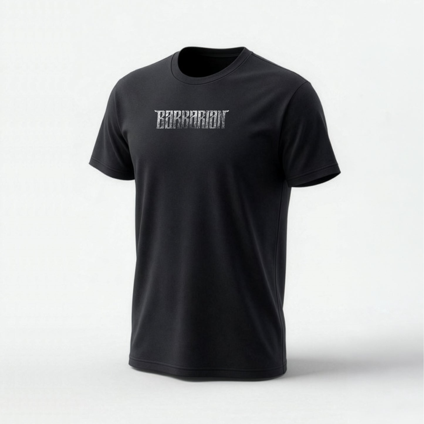 Barbarian Classic Distressed Logo Tee [Fitted]