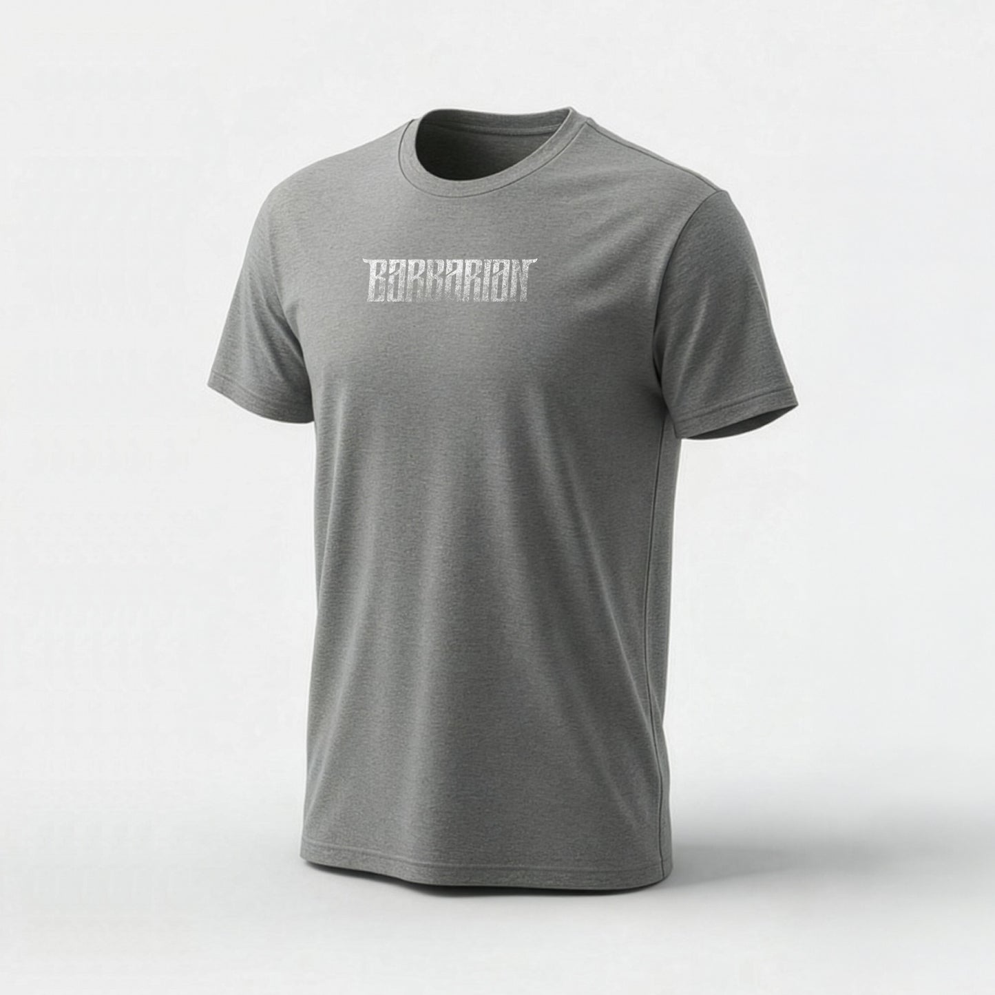 Barbarian Classic Distressed Logo Tee [Fitted]