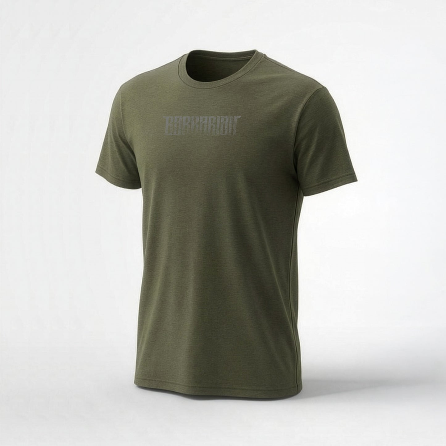 Barbarian Classic Distressed Logo Tee [Fitted]