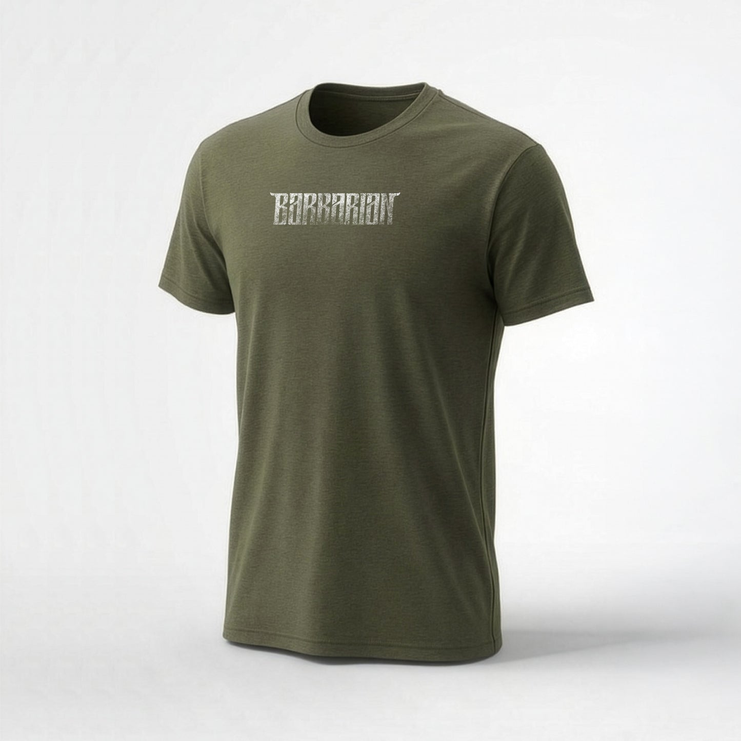 Barbarian Classic Distressed Logo Tee [Fitted]
