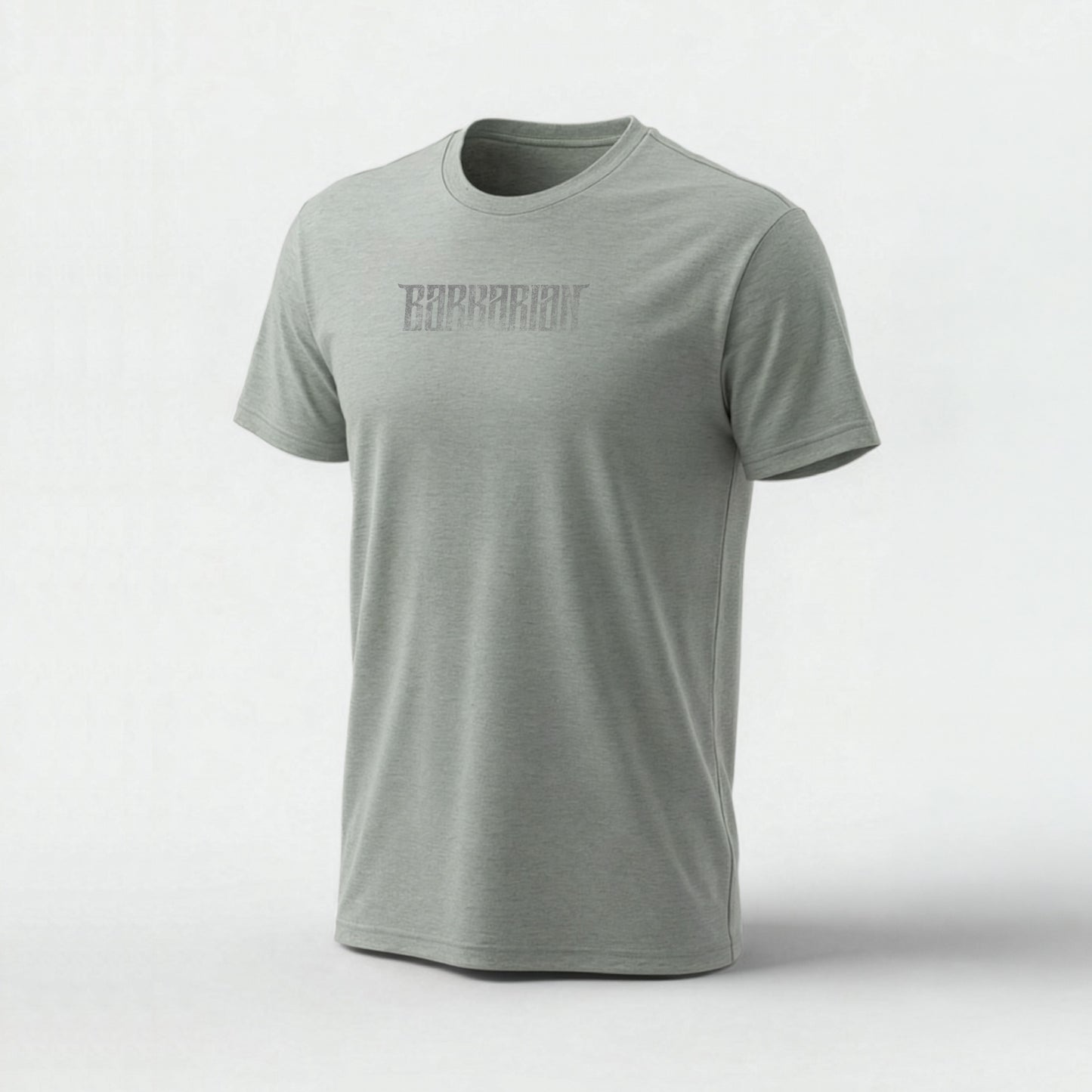 Barbarian Classic Distressed Logo Tee [Fitted]