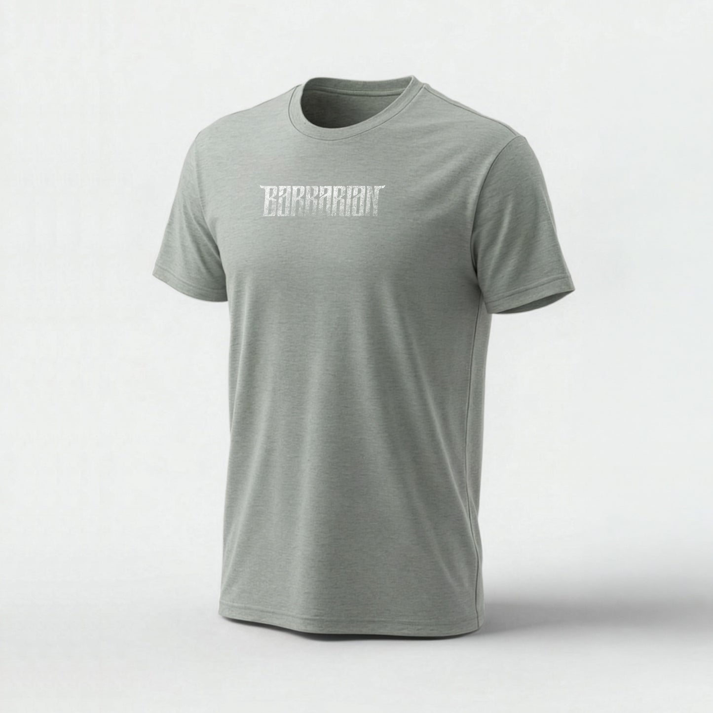Barbarian Classic Distressed Logo Tee [Fitted]