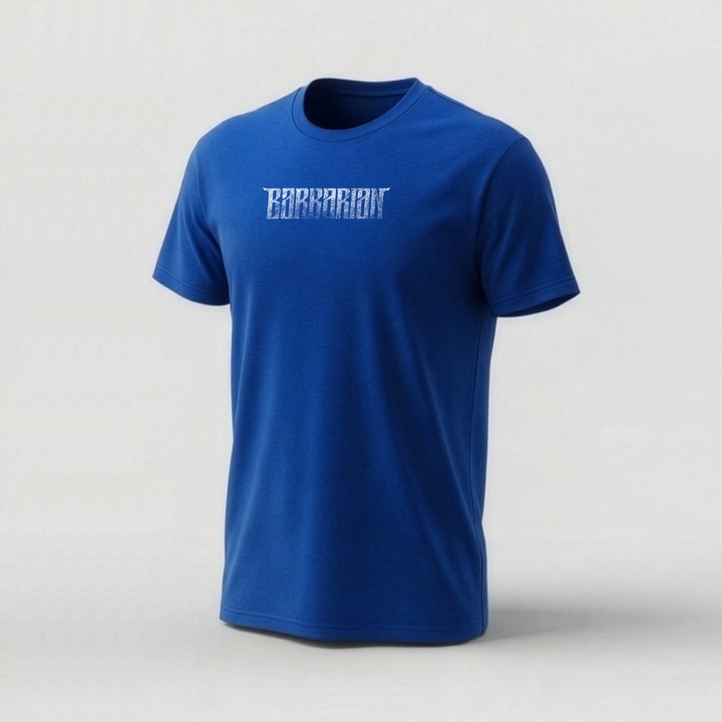 Barbarian Classic Distressed Logo Tee [Fitted]