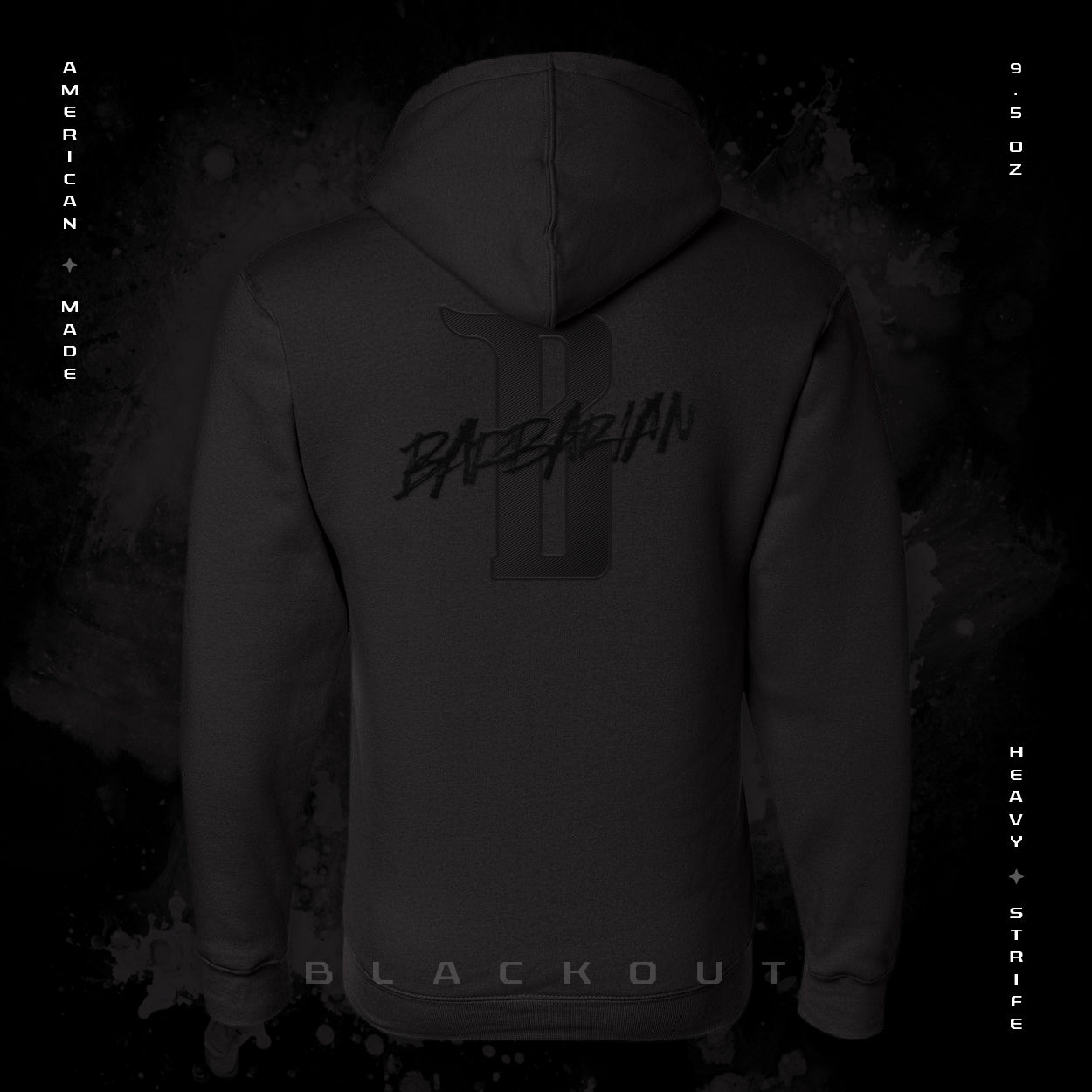 🇺🇸 HEAVY STRIFE - 100% AMERICAN-MADE Heavyweight Zipper Hoodie [Made to Order] 🇺🇸