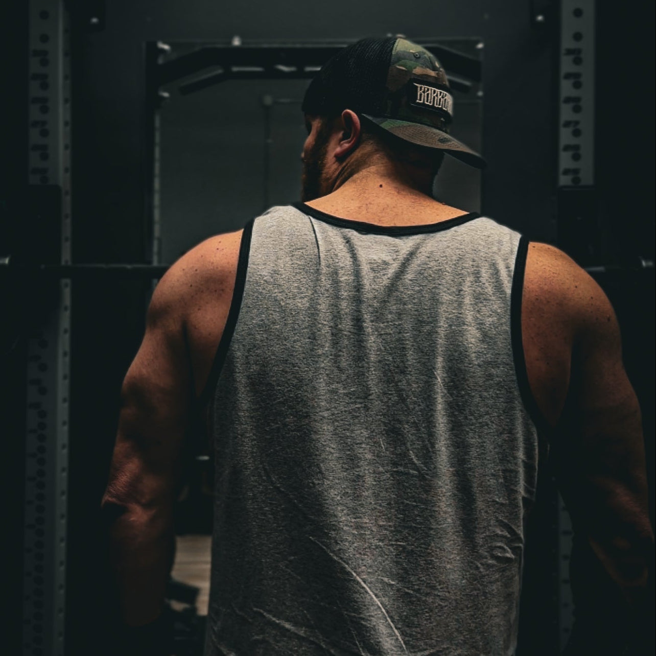 Athletic Heather/Black Core Tank - Limited Drop!