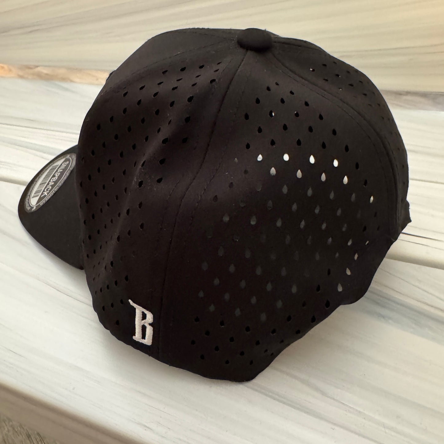 Performance Trucker Hat [Black] – PVC Patch