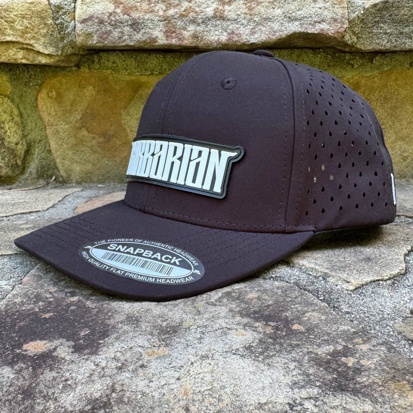 Performance Trucker Hat [Black] – PVC Patch