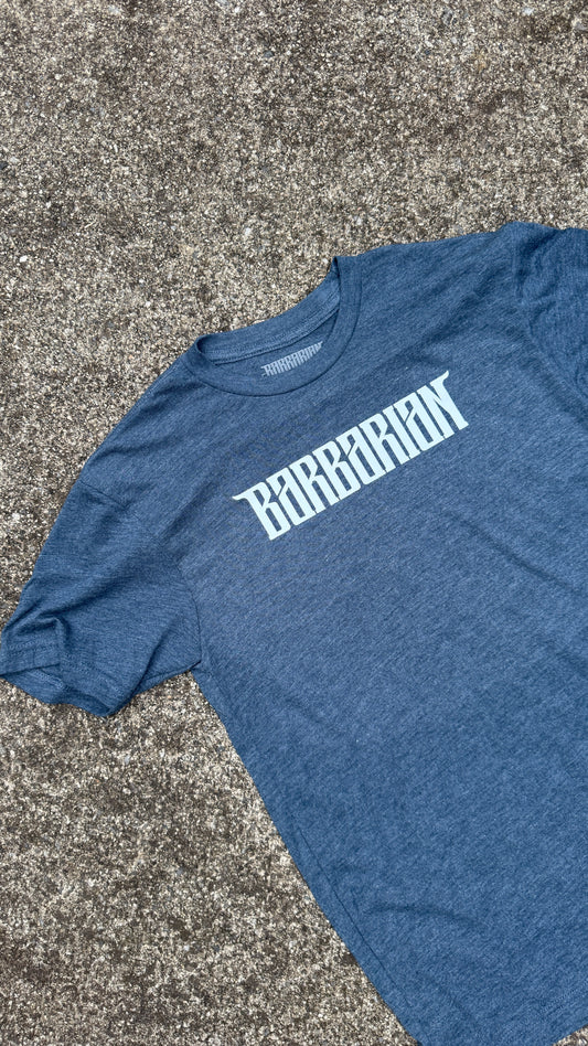 Tri-Blend Premium Tee - Muted Heather Blue (Small) [SSS]