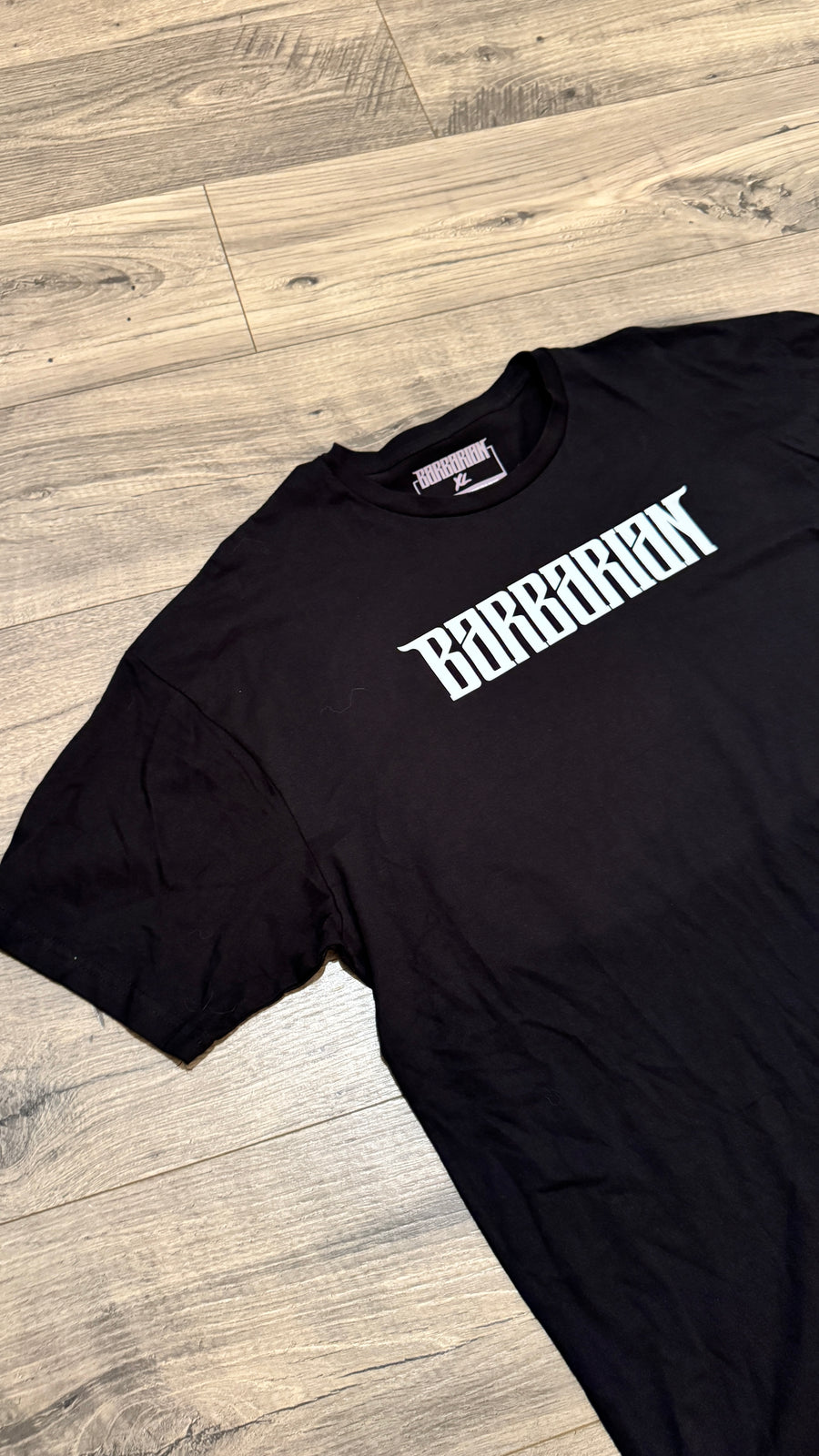 100% Cotton Tee - Black (S/XL) [SSS]