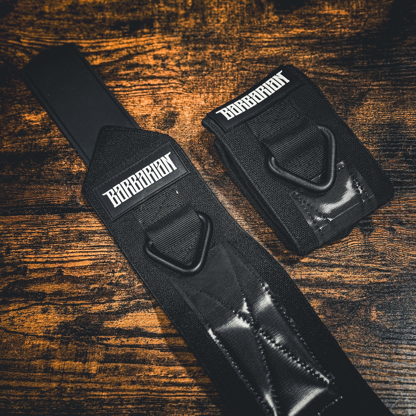 Barbarian HD Wrist Wraps (w/ Optional Cable Hook Attachment)