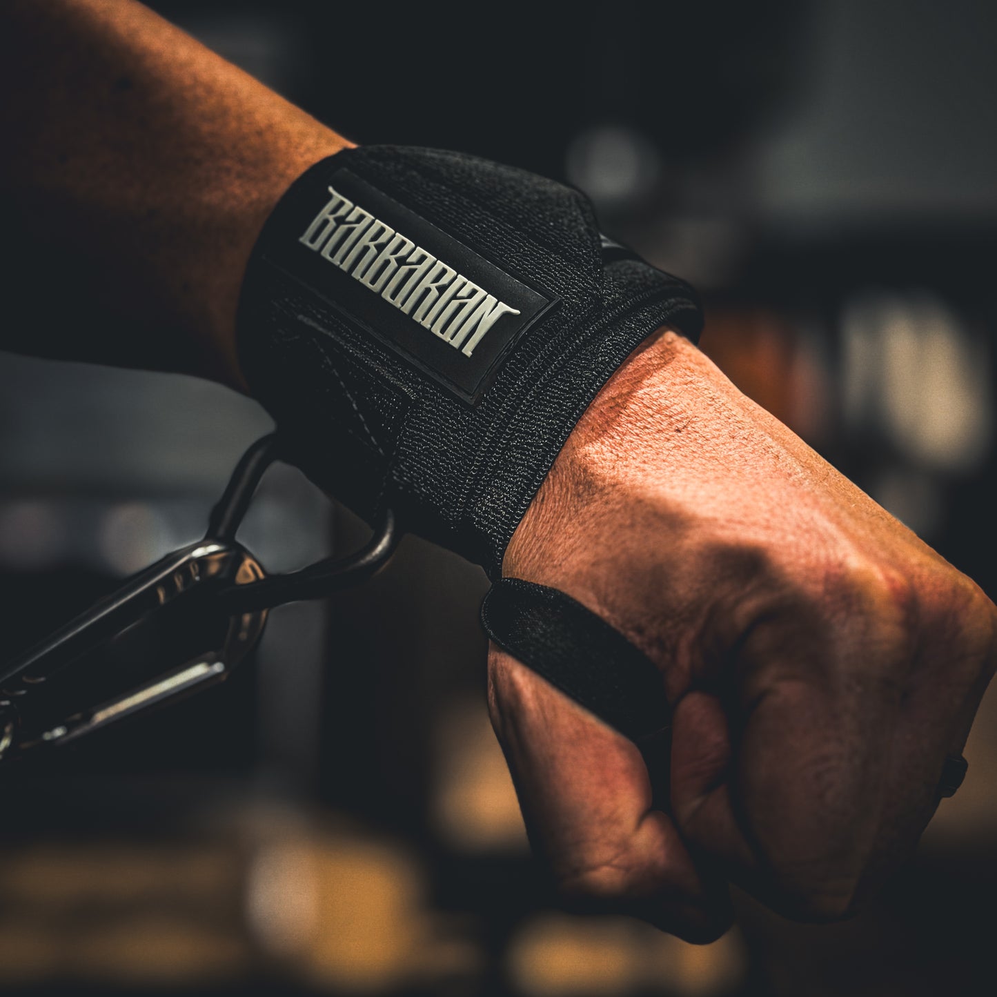 Barbarian HD Wrist Wraps (w/ Optional Cable Hook Attachment)
