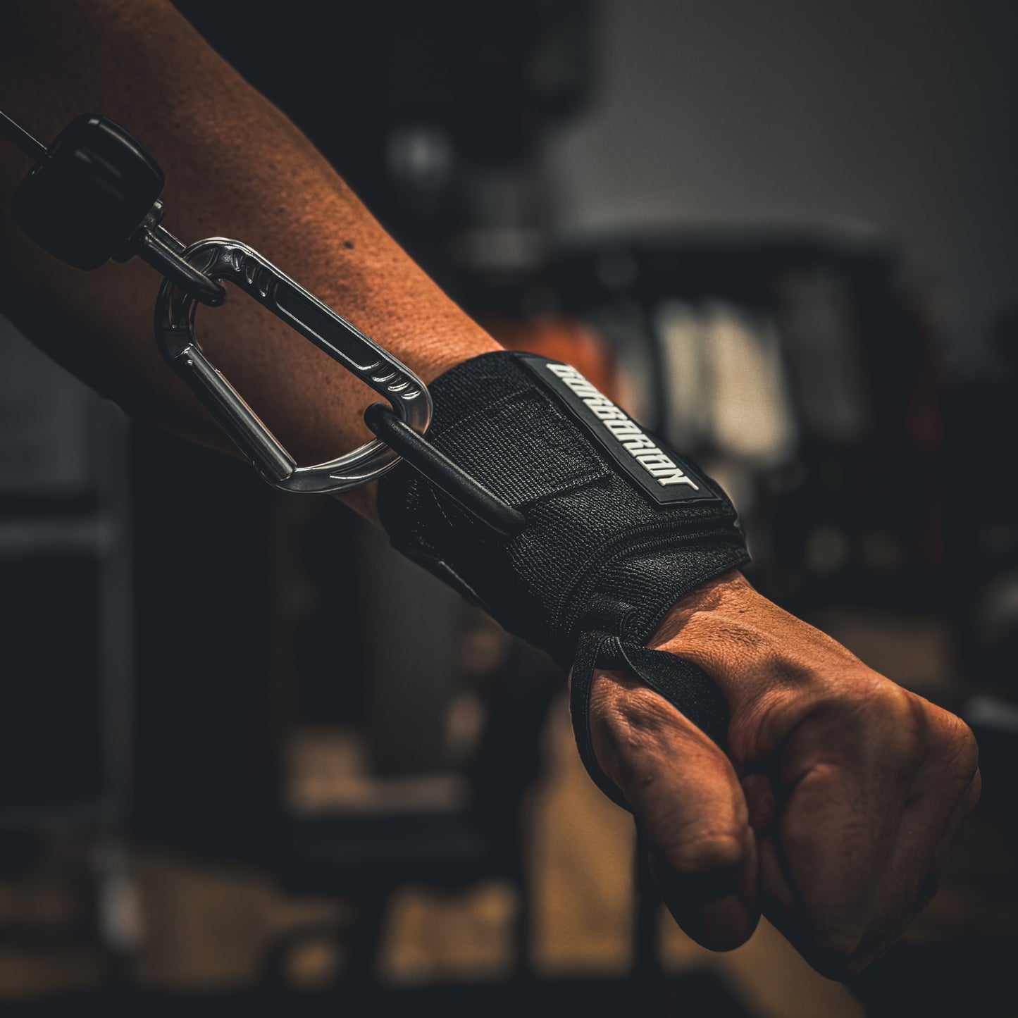 Barbarian HD Wrist Wraps (w/ Optional Cable Hook Attachment)