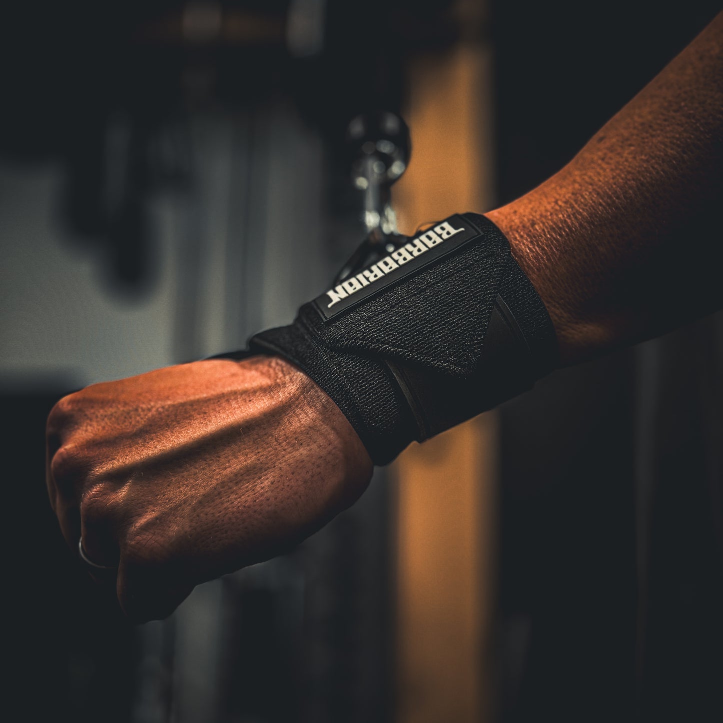 Barbarian HD Wrist Wraps (w/ Optional Cable Hook Attachment)