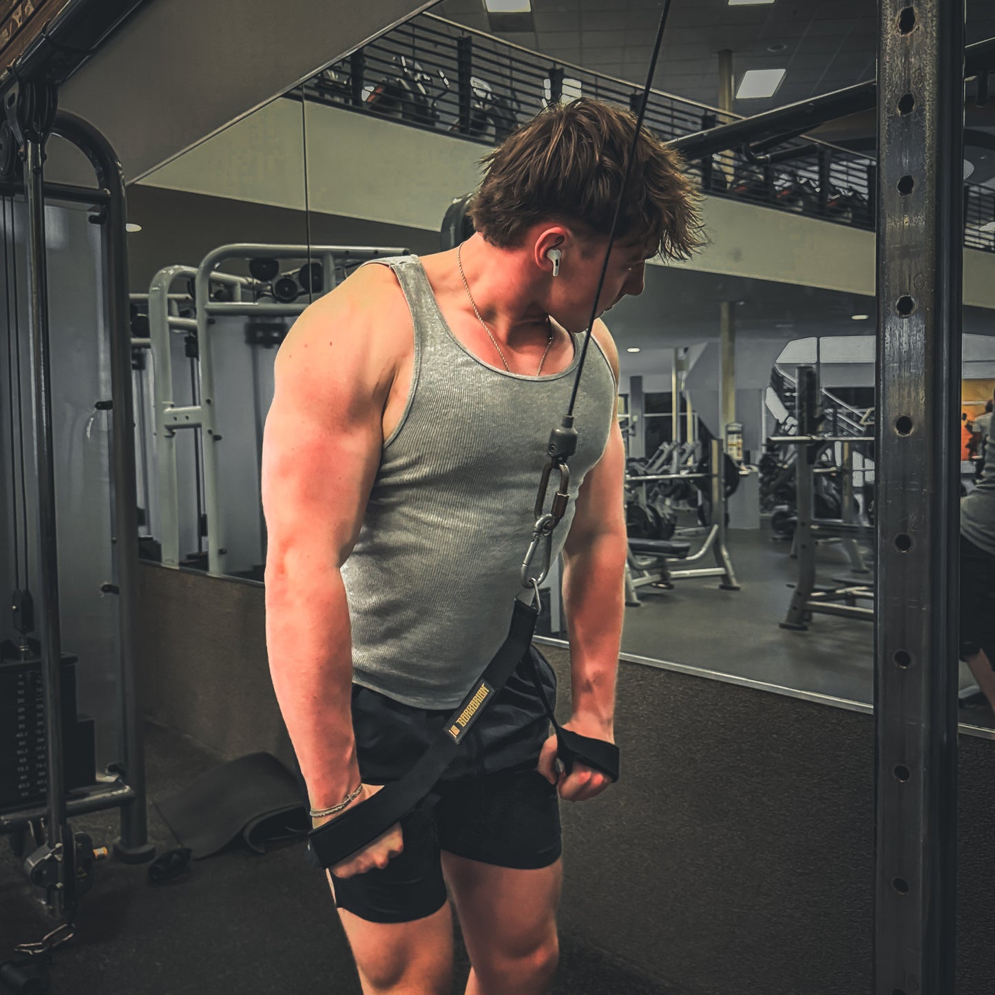 🇺🇸 American-Made 18" Conductor Series Cable Tricep Straps