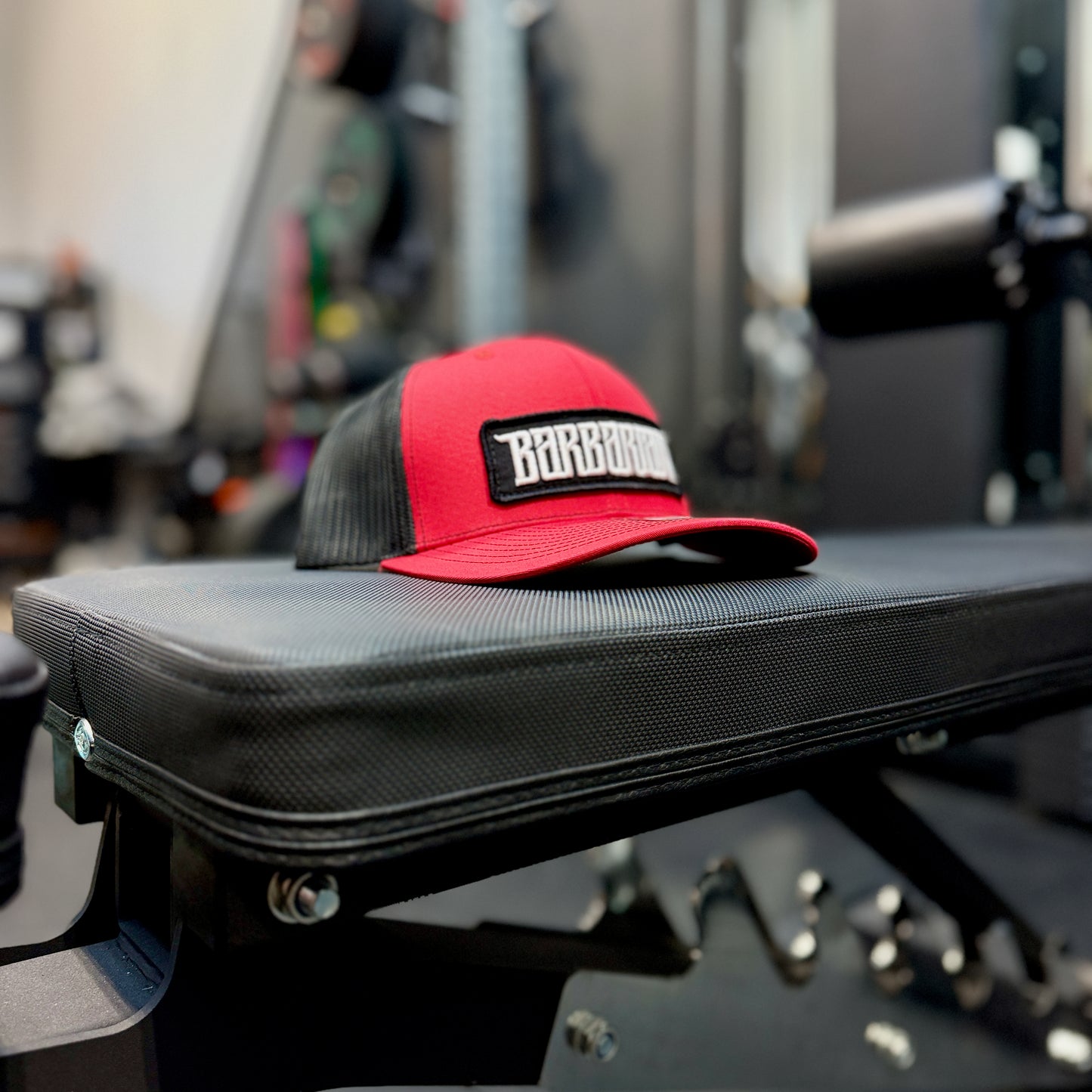 Trucker Hat [Richardson 112] – Red/Black / Embroidered Patch
