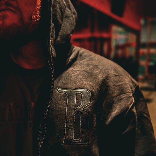 🇺🇸 HEAVY STRIFE - 100% AMERICAN-MADE Heavyweight Zipper Hoodie [Made to Order] 🇺🇸