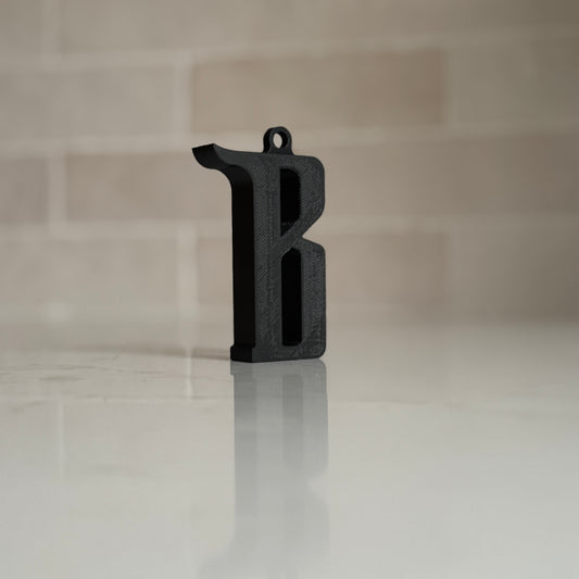 Barbarian "B" Christmas Ornament