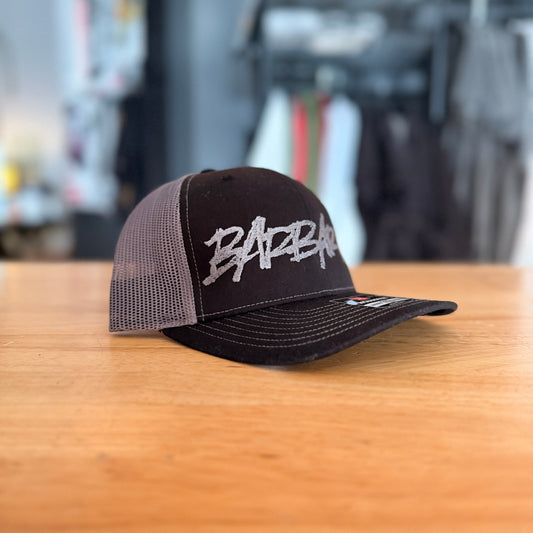 STRIFE Trucker Hat [Yupoong] – Black/Charcoal