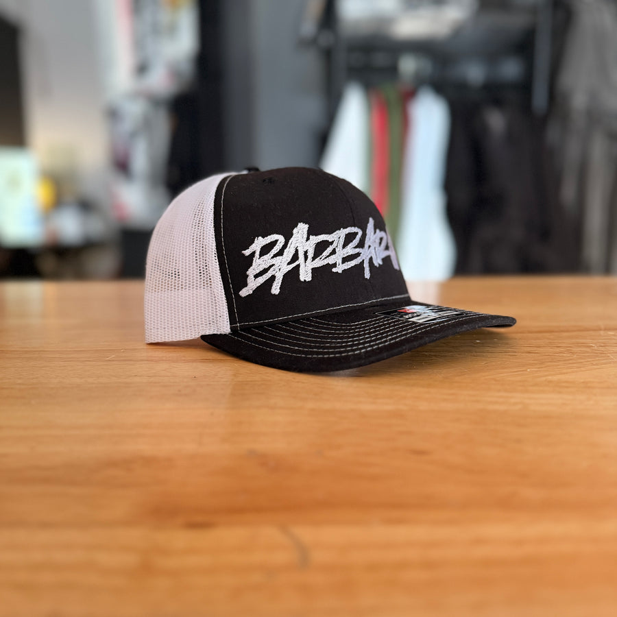 STRIFE Trucker Hat [Yupoong] – Black/White