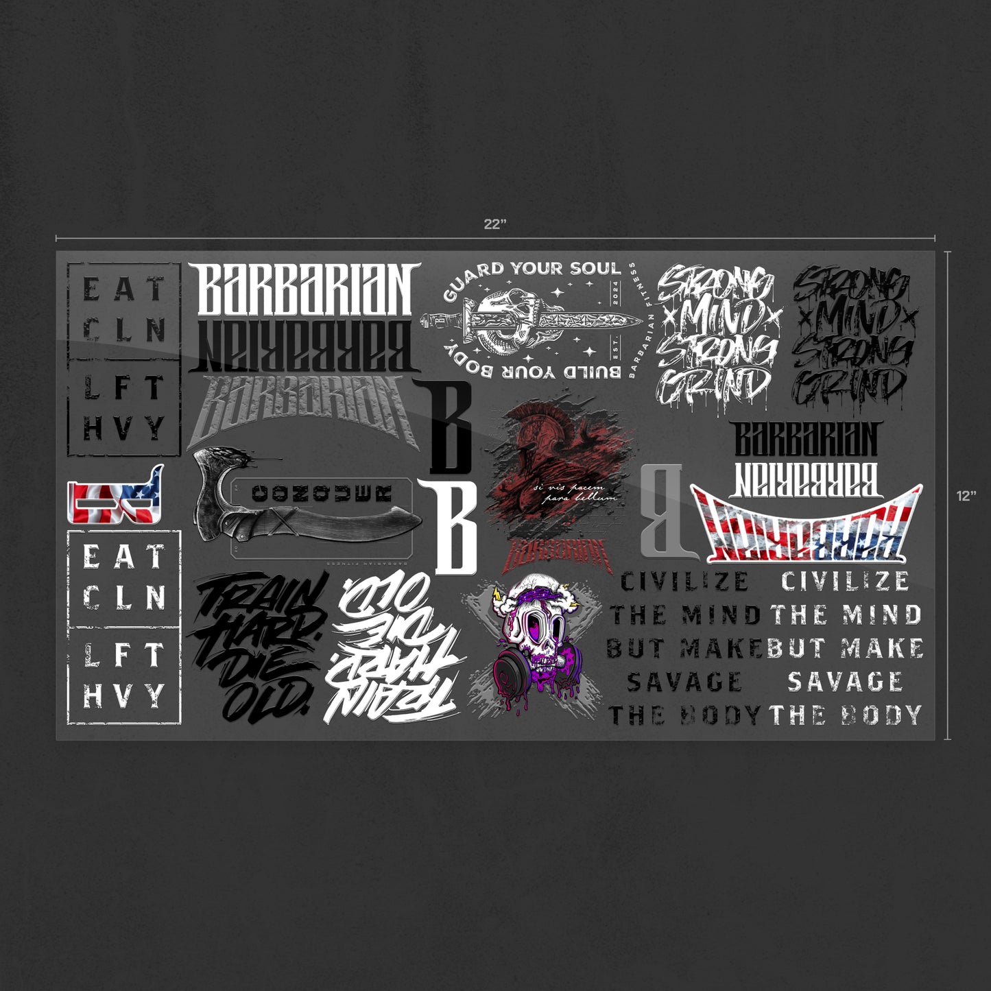 Barbarian Ultimate Decal Pack