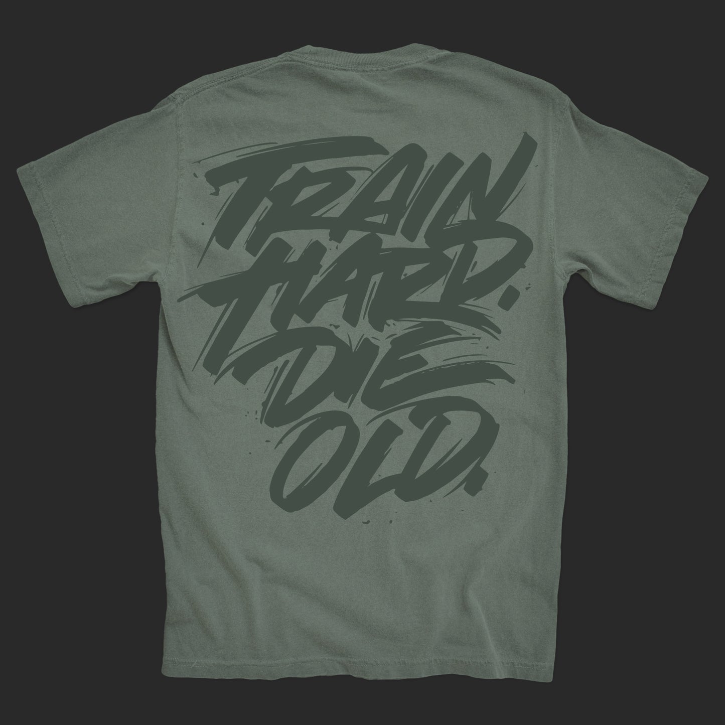 Train Hard. Die Old. [Pump Cover]