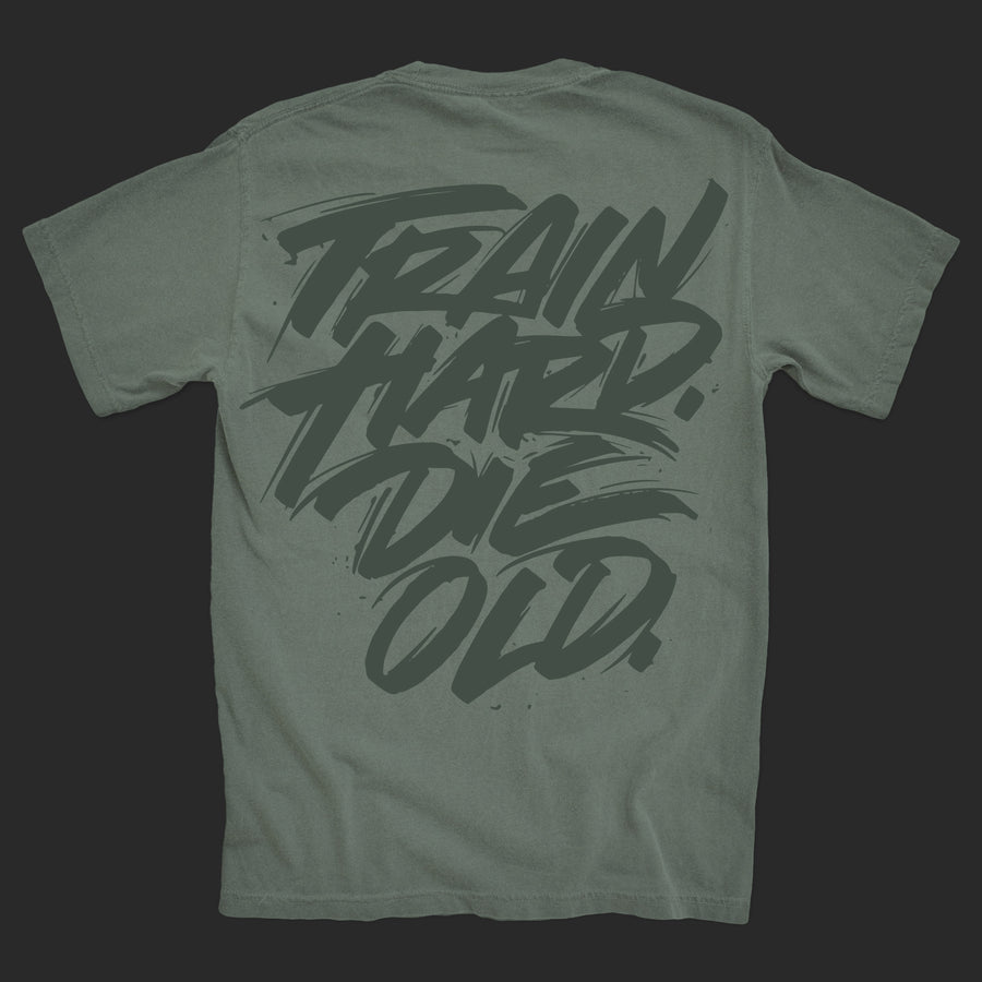 Train Hard. Die Old. [Pump Cover]