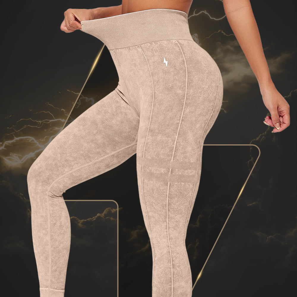 ⚡️ THYRA Premium Sand Wash Leggings