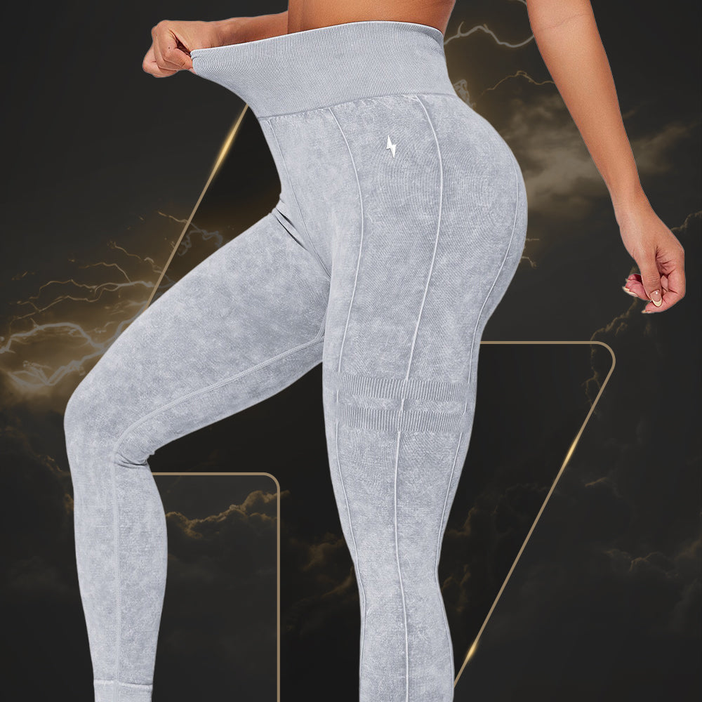 ⚡️ THYRA Premium Sand Wash Leggings