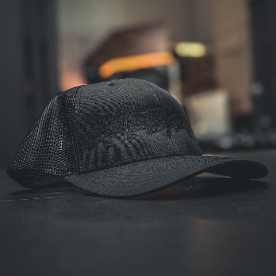 STRIFE Trucker Hat [Yupoong] – Blackout